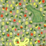 green animal print jersey dress for girls safari vacay 2